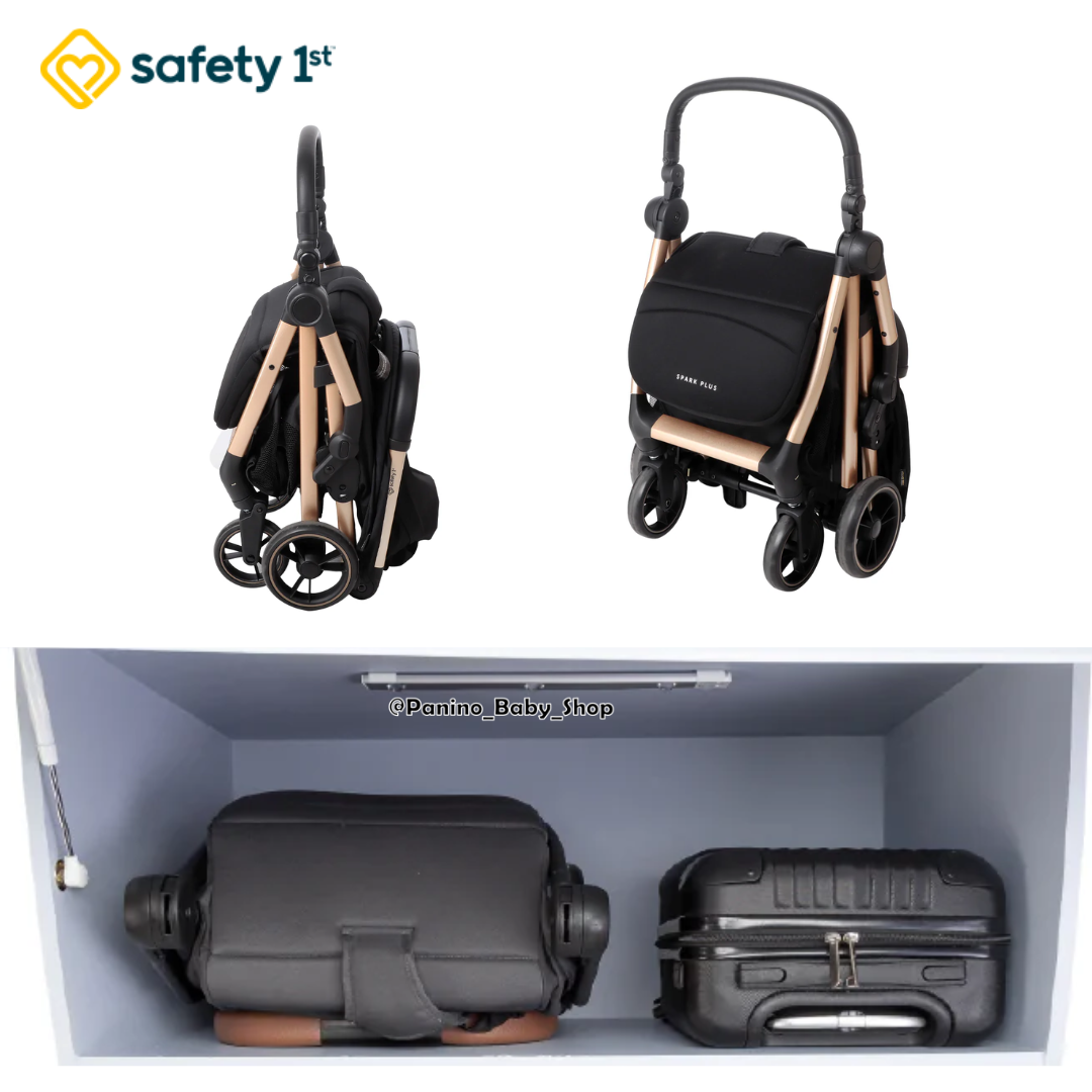 COCHE PASEO COMPACTO -SPARK PLUS GOLDEN- BLACK - 6