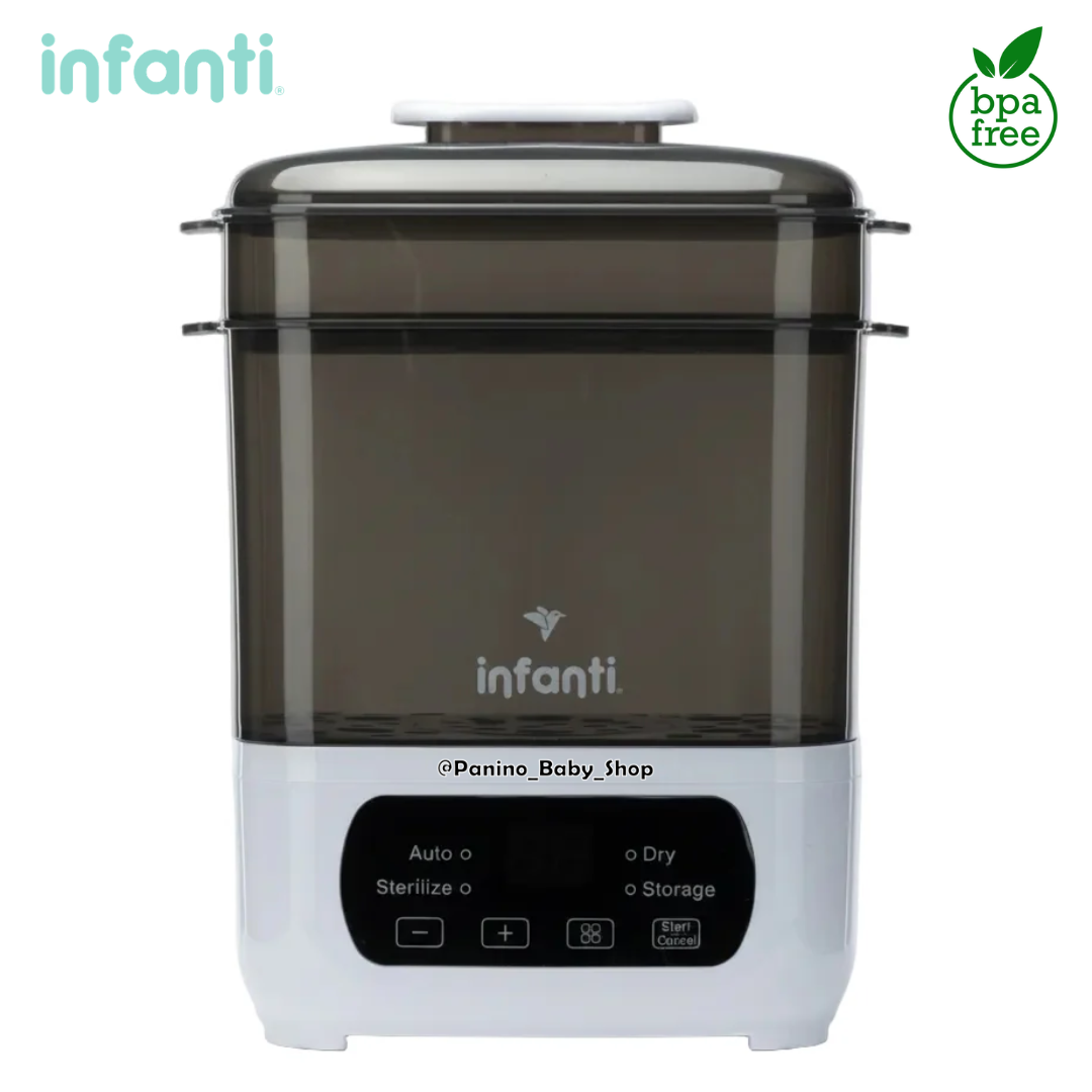 ESTERILIZADOR ELÉCTRICO 4 EN 1 PARA BIBERONES Y ACCESORIOS -ESIN- BLANCO - 1