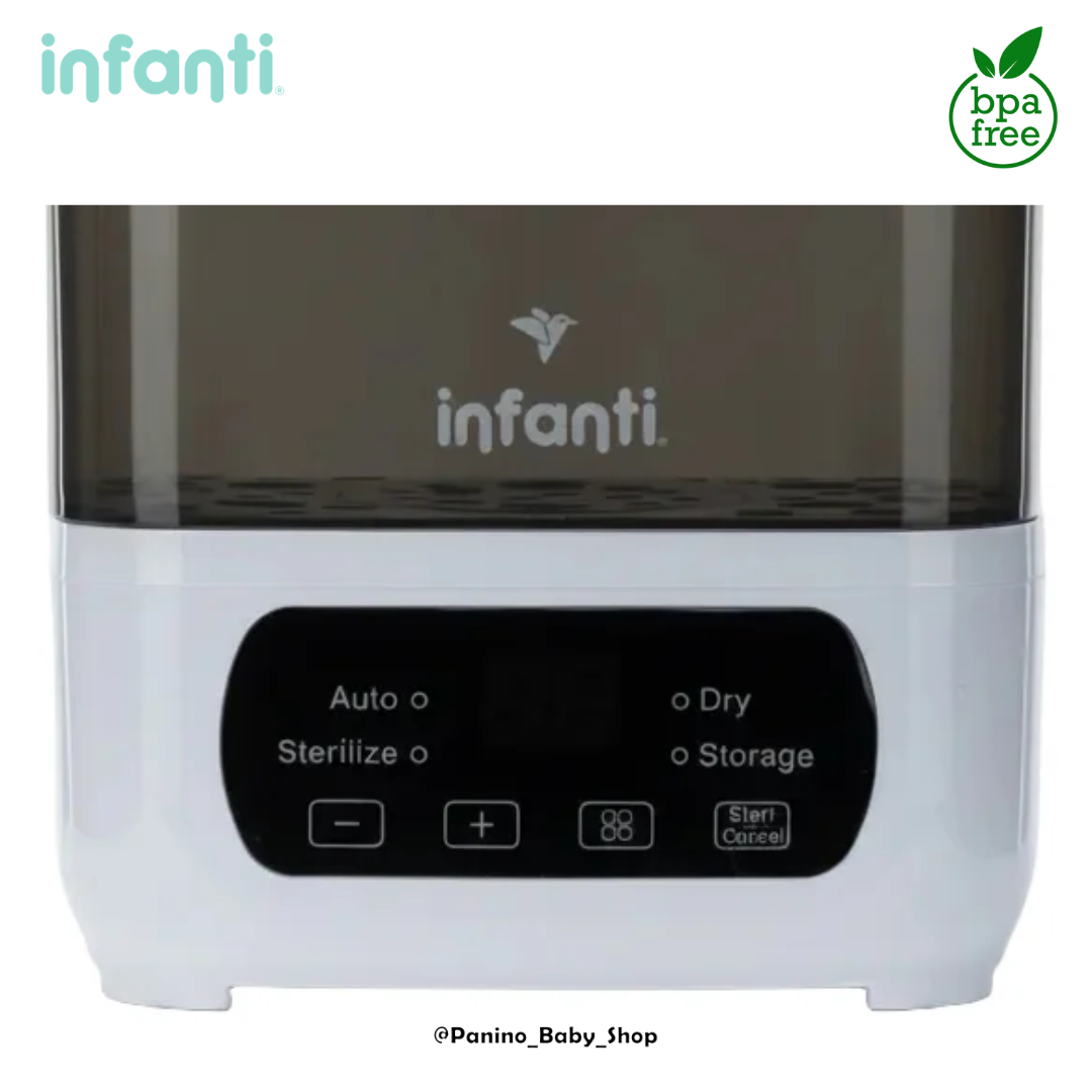 ESTERILIZADOR ELÉCTRICO 4 EN 1 PARA BIBERONES Y ACCESORIOS -ESIN- BLANCO - 5