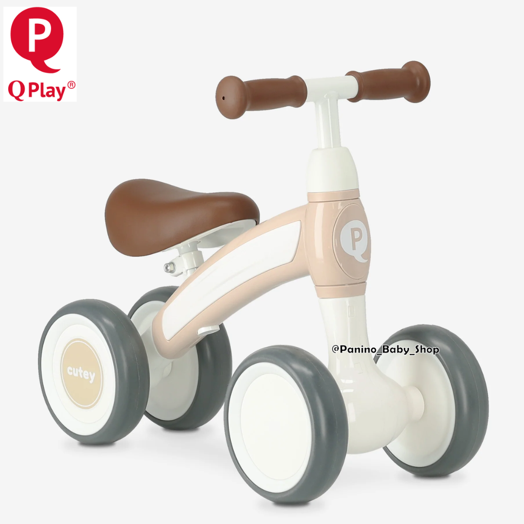 BICICLETA DE BALANCE Y APRENDIZAJE SIN PEDALES -CUTEY- BEIGE - 4
