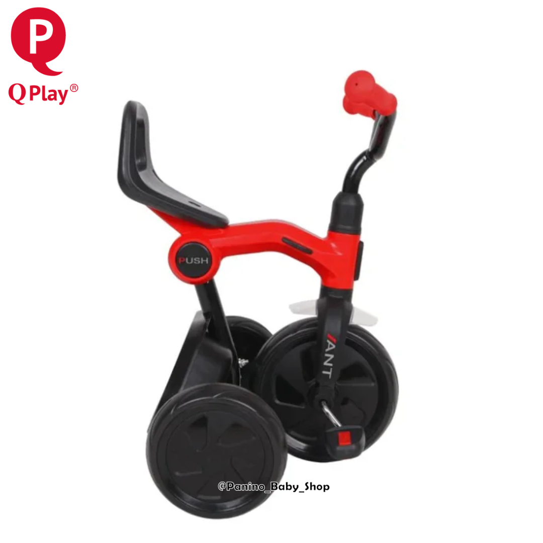 TRICICLO CHAVITO PLEGABLE Y LIVIANO -ANT- ROJO - 6