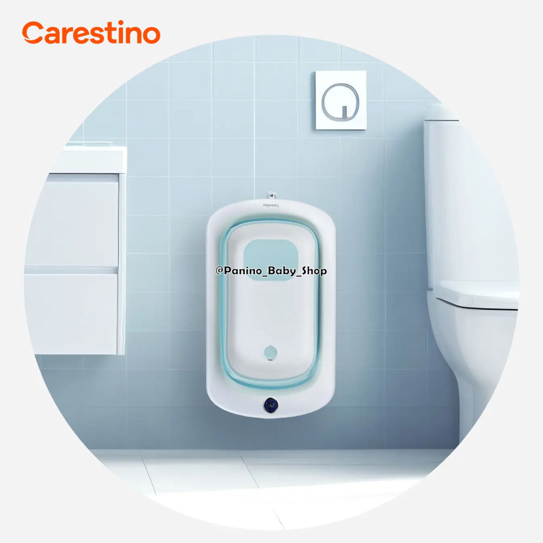 BAÑERA PLEGABLE C-TERMÓMETRO 50L CARESTINO -AMALFI- GRIS - 8