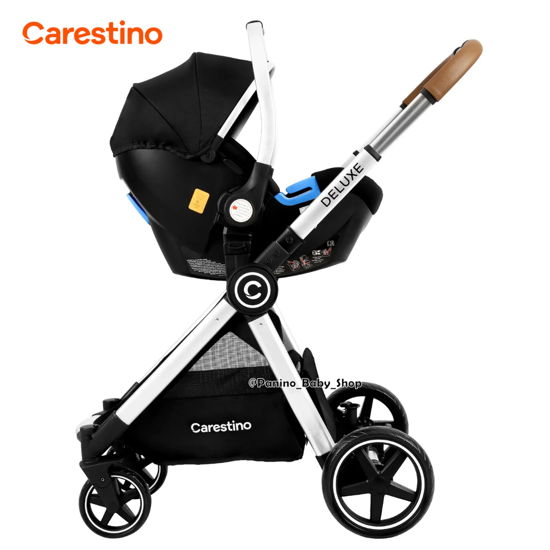COCHE CUNA PREMIUM TRAVEL SYSTEM 3EN1 -DELUXE V2- NEW BLACK - 2