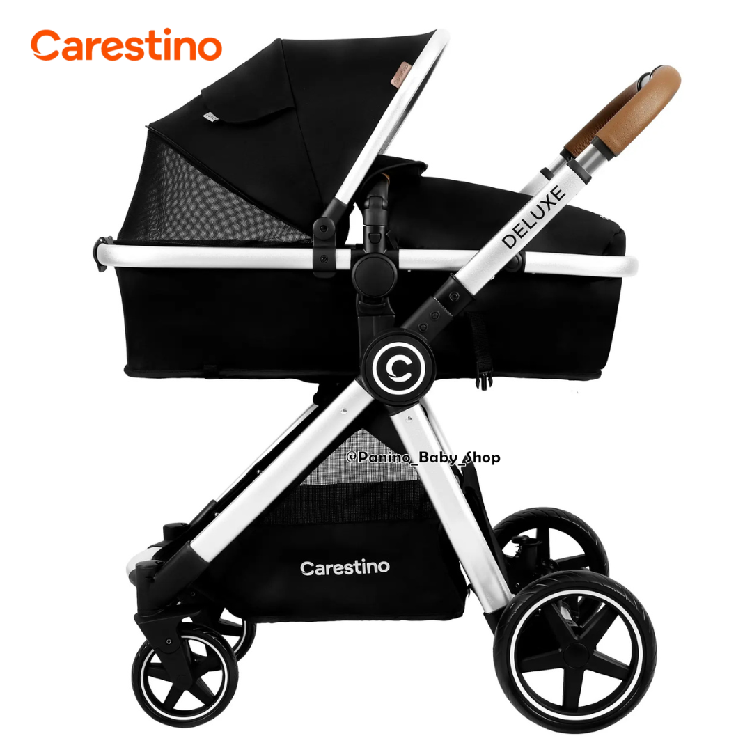 COCHE CUNA PREMIUM TRAVEL SYSTEM 3EN1 -DELUXE V2- NEW BLACK - 3