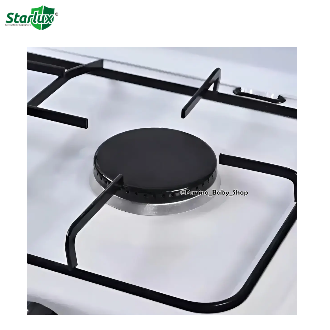COCINA A GAS CON TAPA 2 HORNILLAS -NOVA- BLANCO - 5