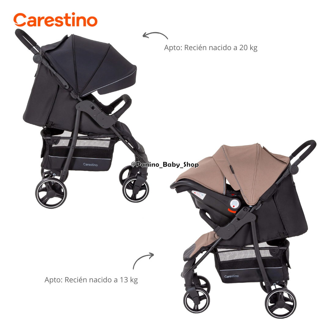 COCHE CUNA TRAVEL SYSTEM CARESTINO -CITY TRAVEL V3- VISÓN - 3