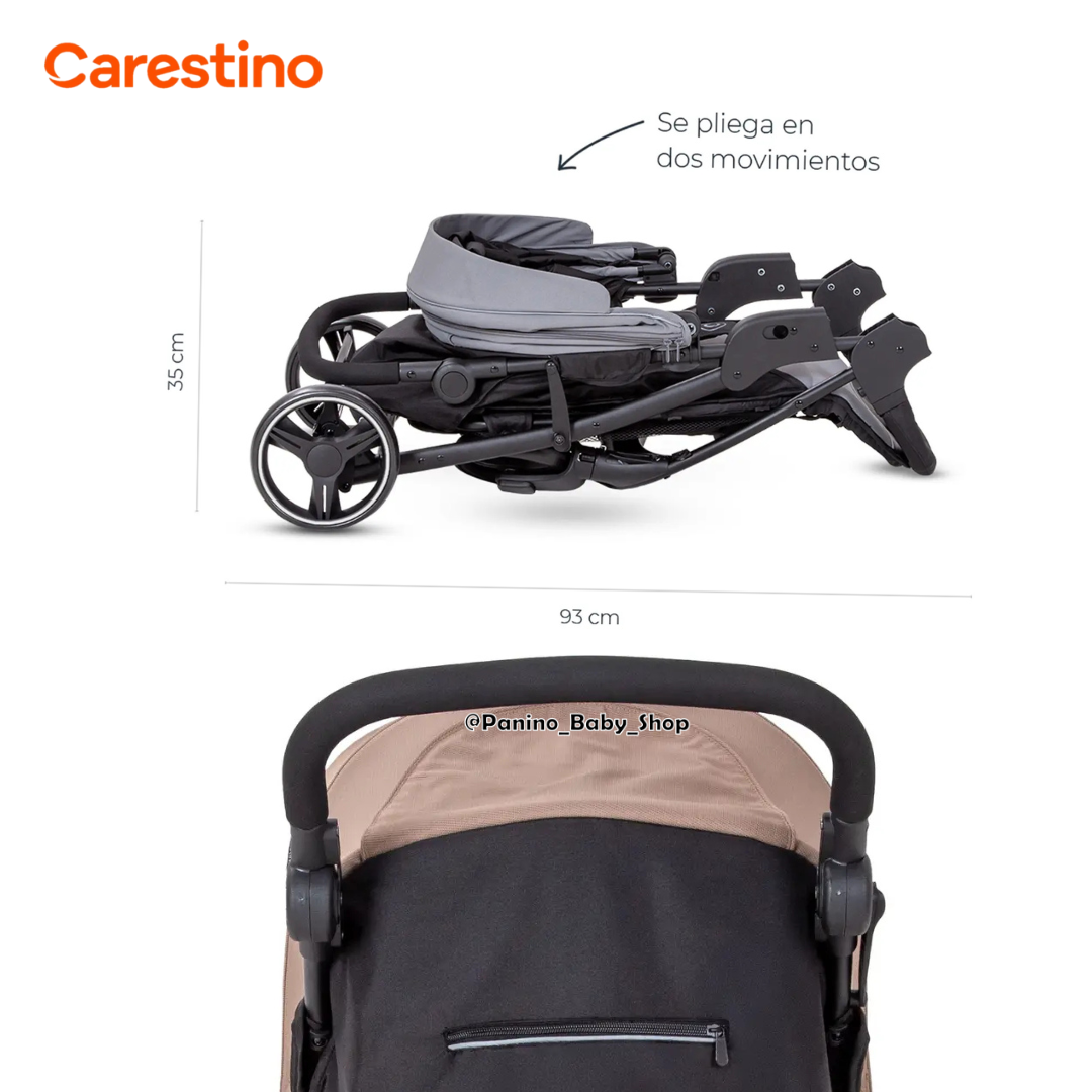COCHE CUNA TRAVEL SYSTEM CARESTINO -CITY TRAVEL V3- VISÓN - 5