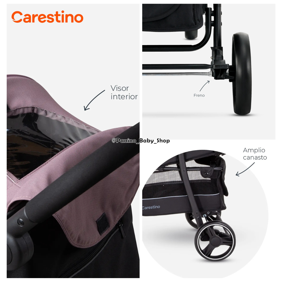 COCHE CUNA TRAVEL SYSTEM CARESTINO -CITY TRAVEL V3- VISÓN - 6