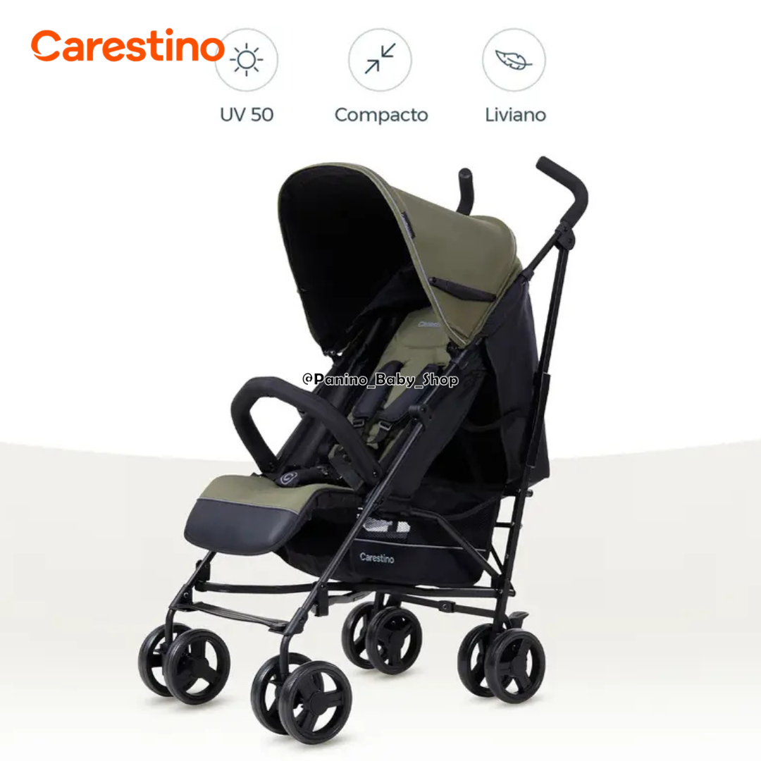 COCHE BASTÓN DE PASEO PLEGABLE CARESTINO -CAPRI V2- VISON - 6
