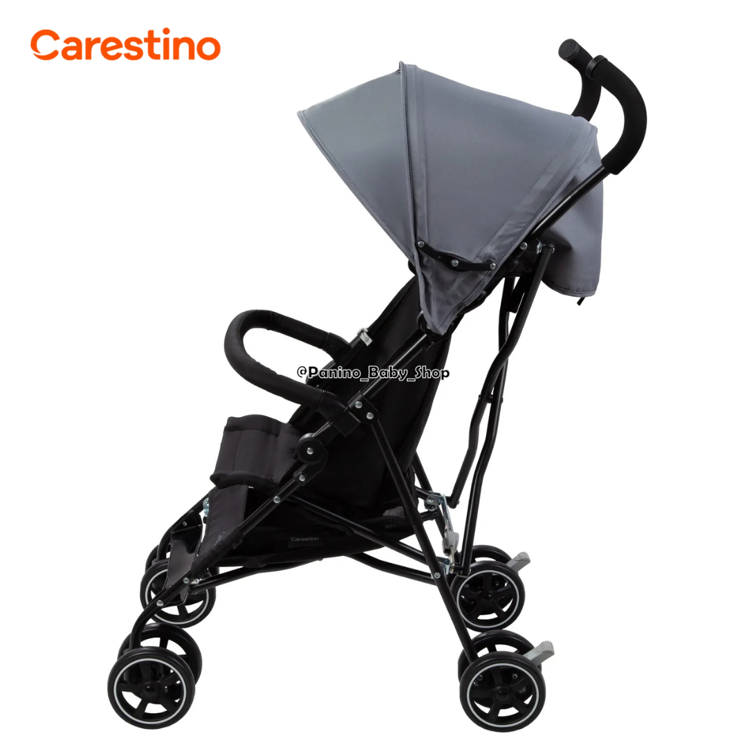 COCHE BASTÓN DE PASEO CARESTINO -FLY V2- GRIS LOBO - 8