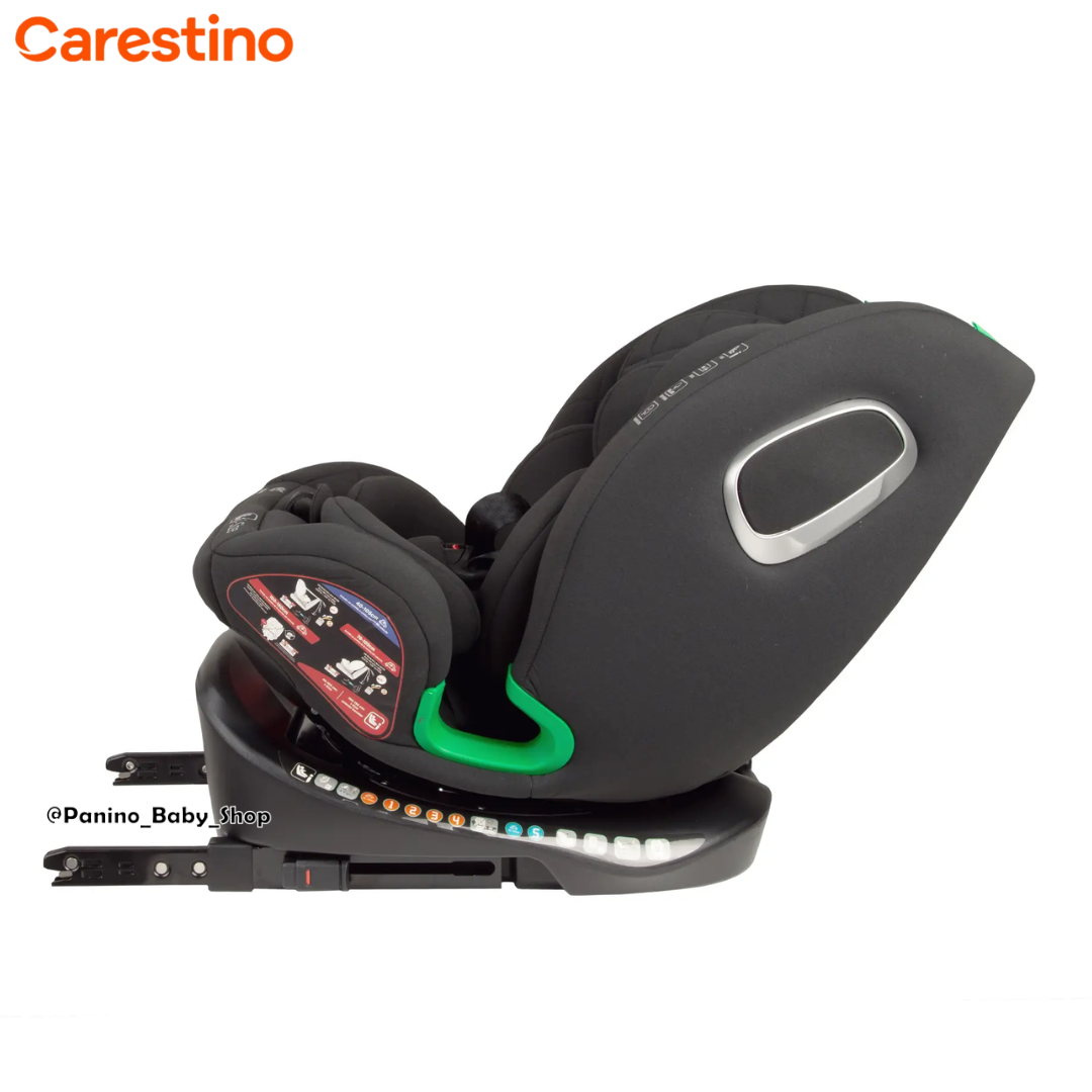SILLA DE AUTO CON ISOFIX I-SIZE 40-150CM -HAMBURGO- NEGRO - 3