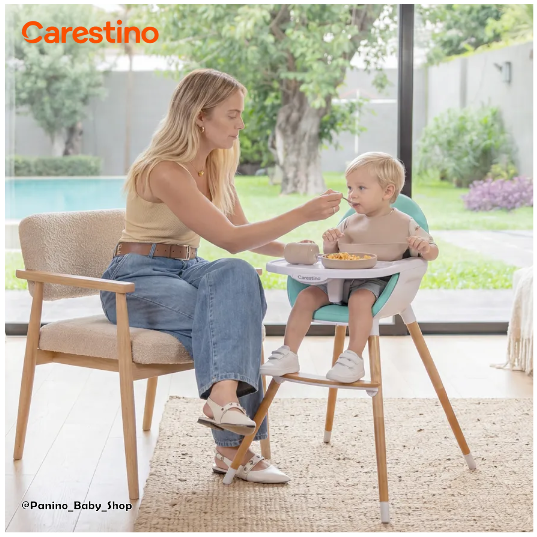 SILLA DE COMER 3EN1 DISEÑO NÓRDICO-NEO- BEIGE - 4