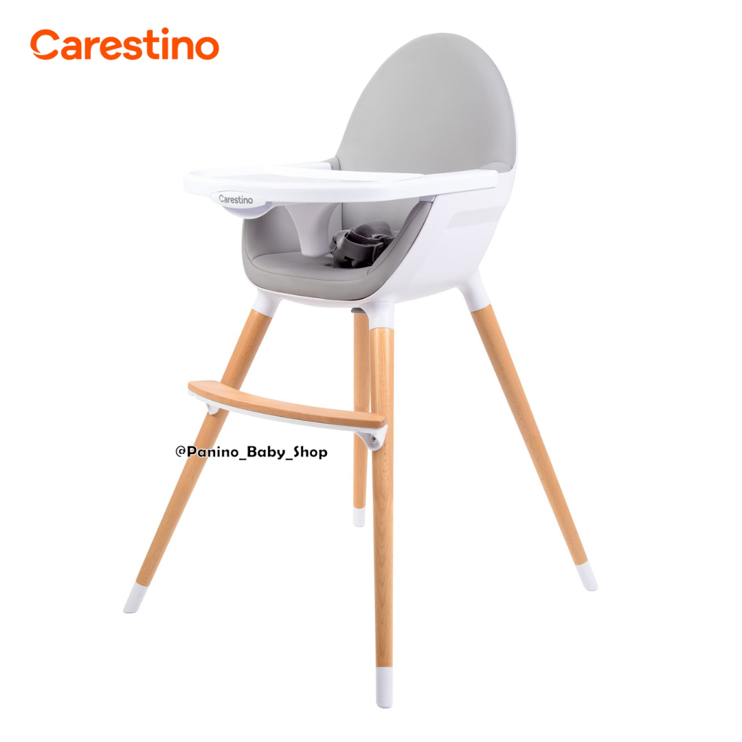 SILLA DE COMER 3EN1 DISEÑO NÓRDICO-NEO- GRIS CLARO - 1