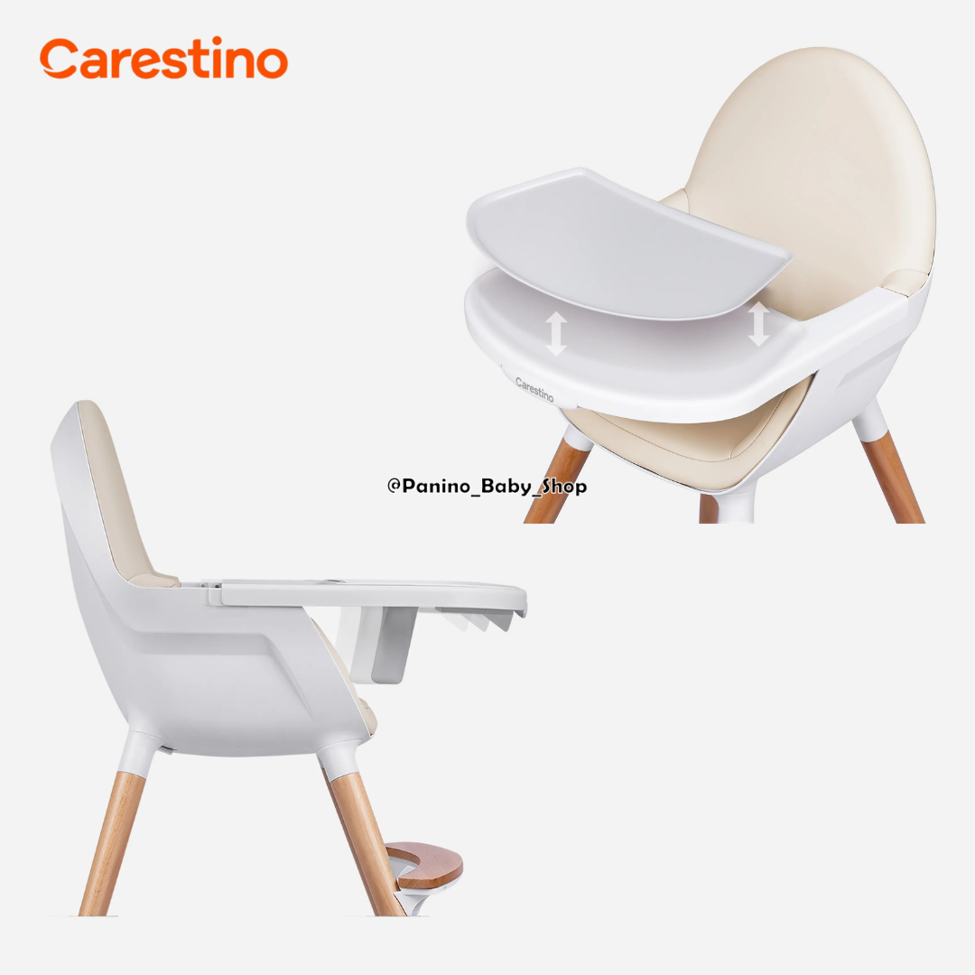 SILLA DE COMER 3EN1 DISEÑO NÓRDICO-NEO- GRIS CLARO - 7