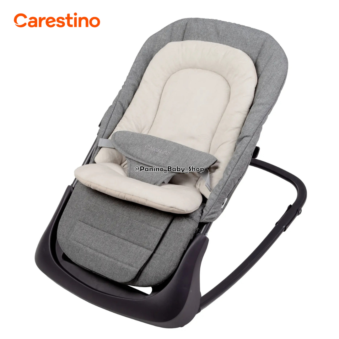 MECEDORA PORTATIL C-VIBRACIÓN DE AUTO CARESTINO -BREEZE- GREIGE - 1