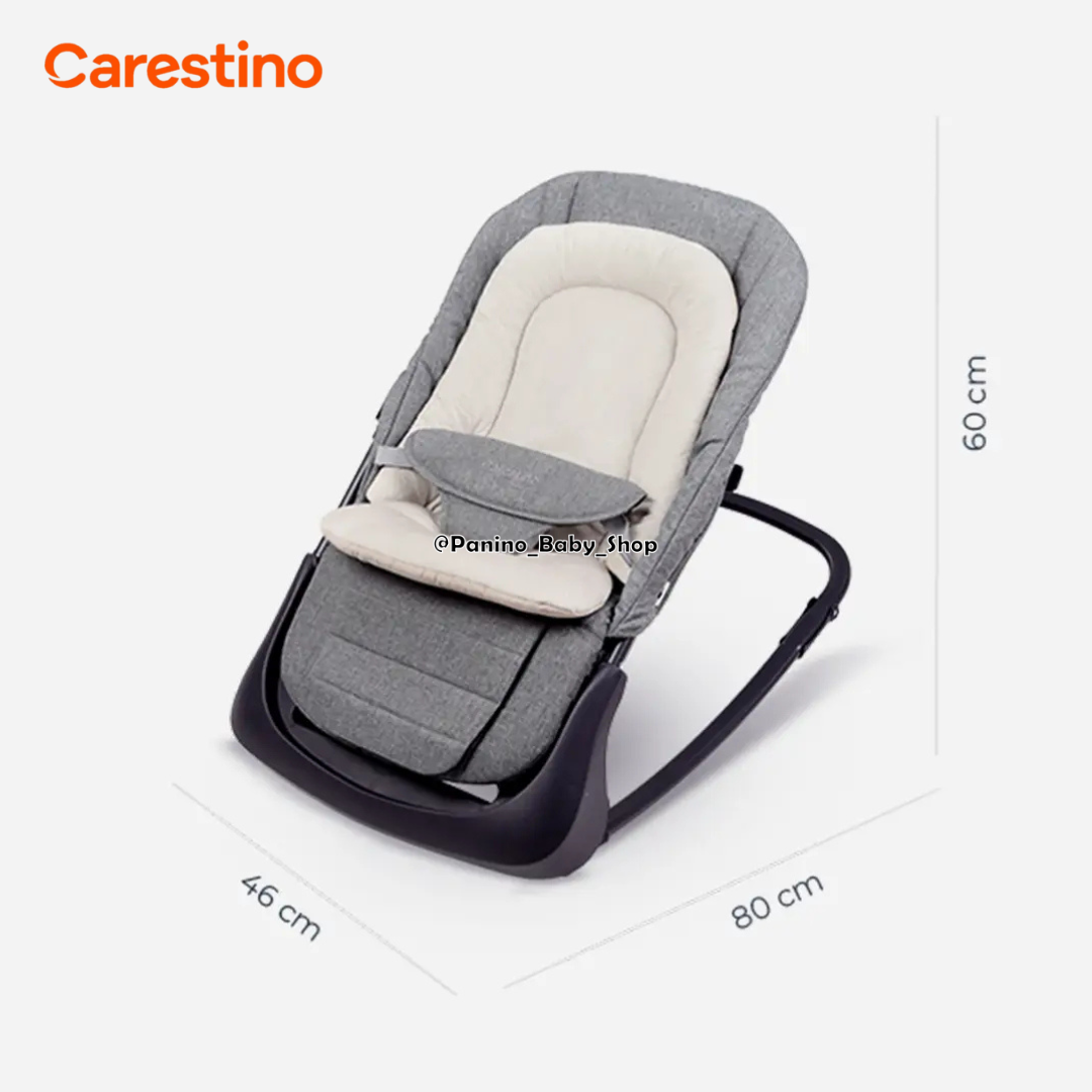 MECEDORA PORTATIL C-VIBRACIÓN DE AUTO CARESTINO -BREEZE- GREIGE - 4
