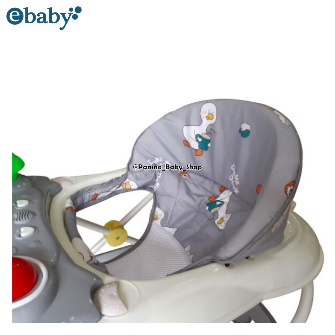 ANDADOR CON BANDEJA INTERACTIVA PARA BEBÉS -CRISTAL- NEGRO - 6