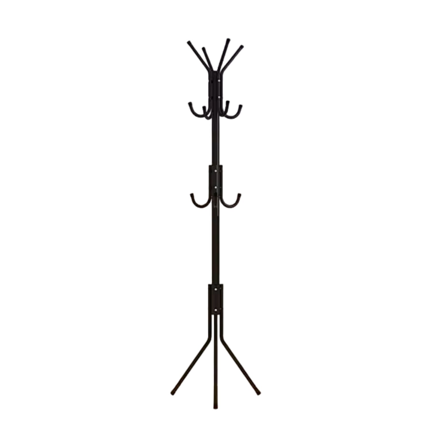 PERCHERO PEDESTAL COLGADOR NEGRO - 4