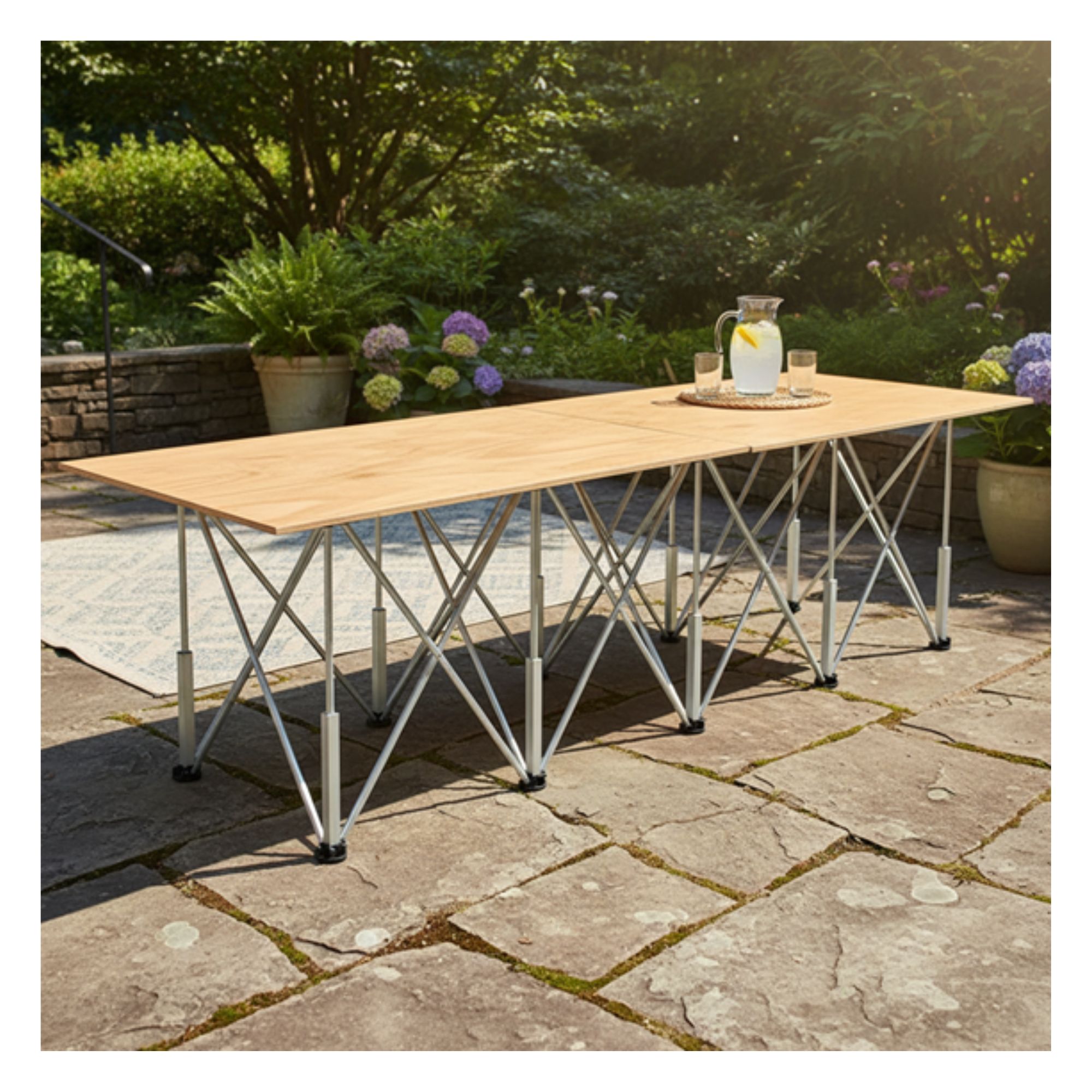 CABALLETE PORTATIL PLEGABLE DE ALUMINIO - 3
