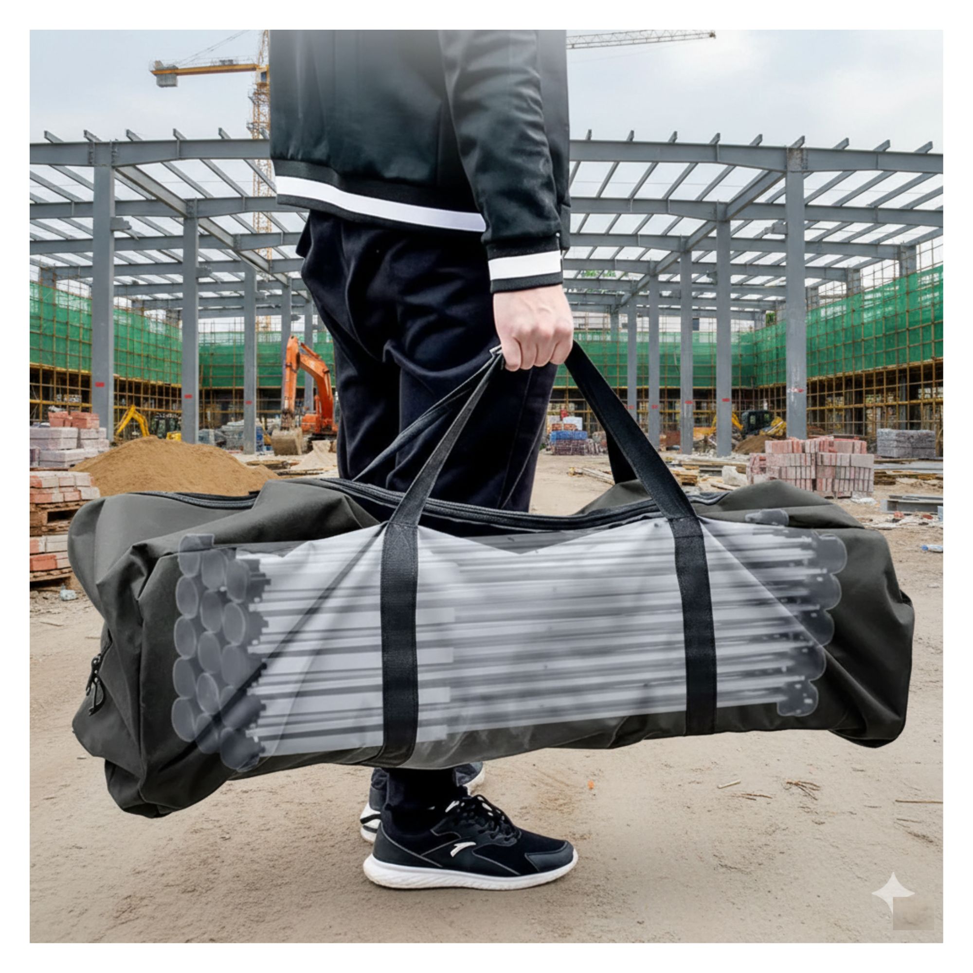 CABALLETE PORTATIL PLEGABLE DE ALUMINIO - 5
