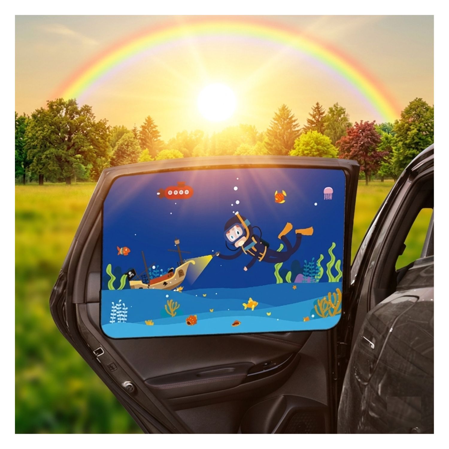 PACK X2 PARASOL IMANTADO INFANTIL F - 1