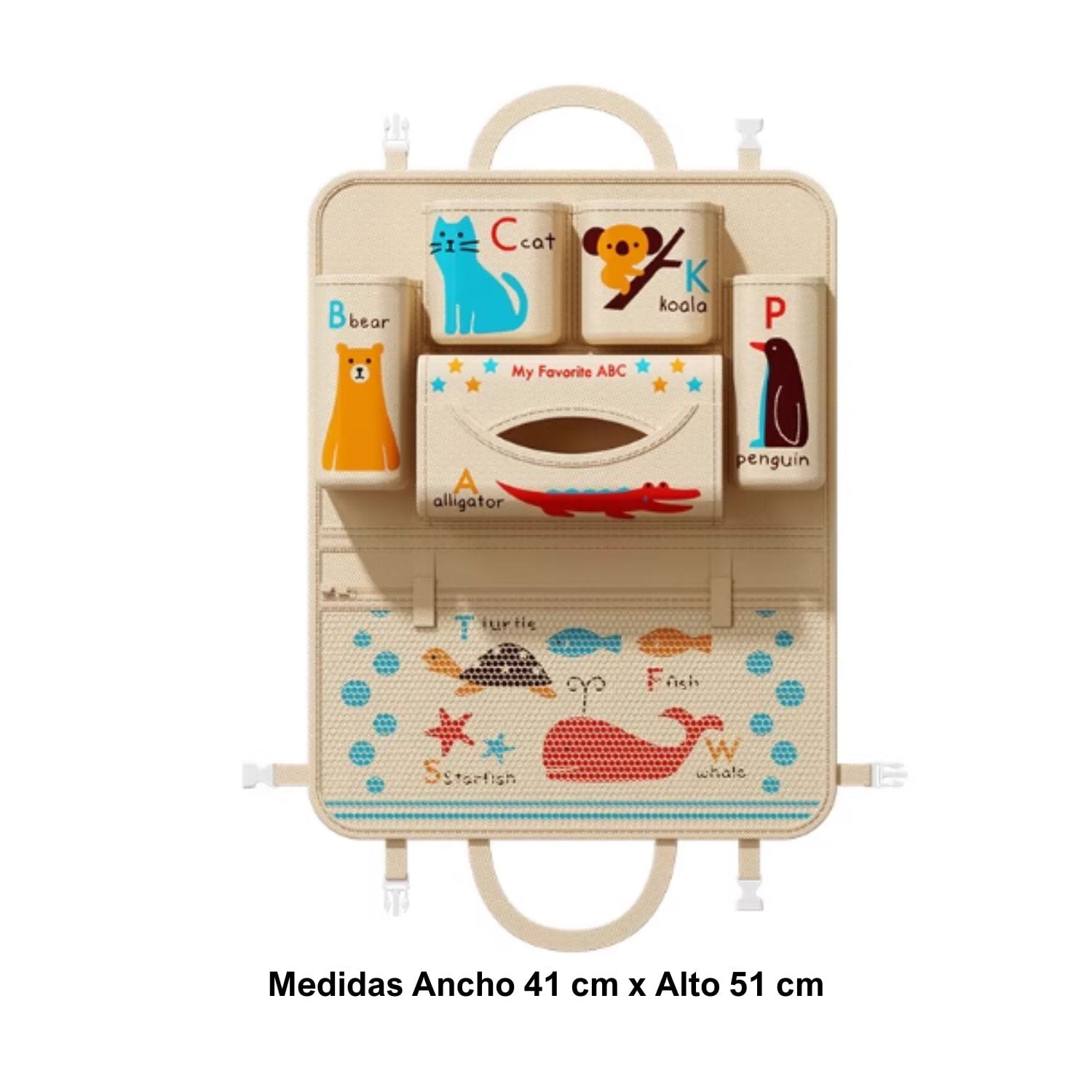 BOLSO ORGANIZADOR VIAJE INFANTIL CC - 4