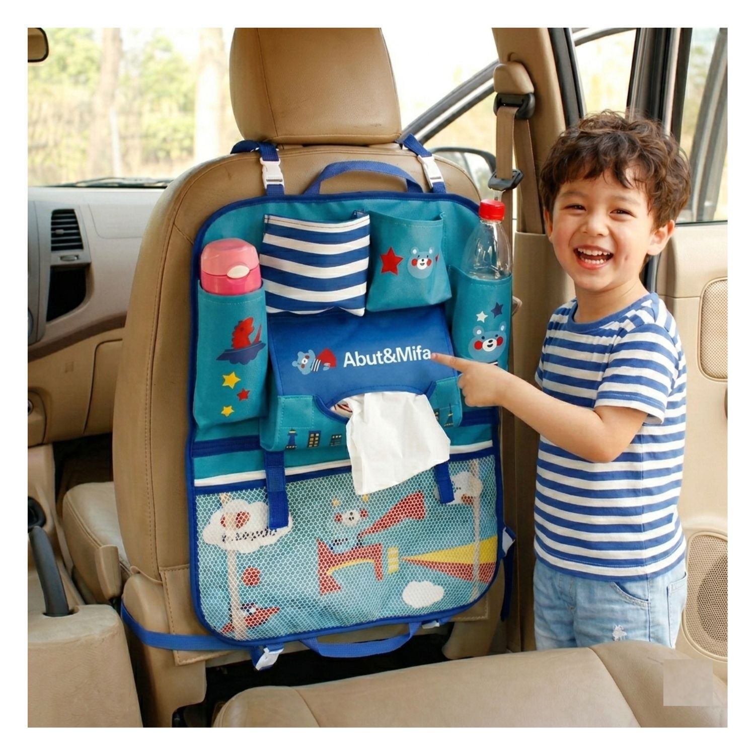 BOLSO ORGANIZADOR VIAJE INFANTIL AZ - 1
