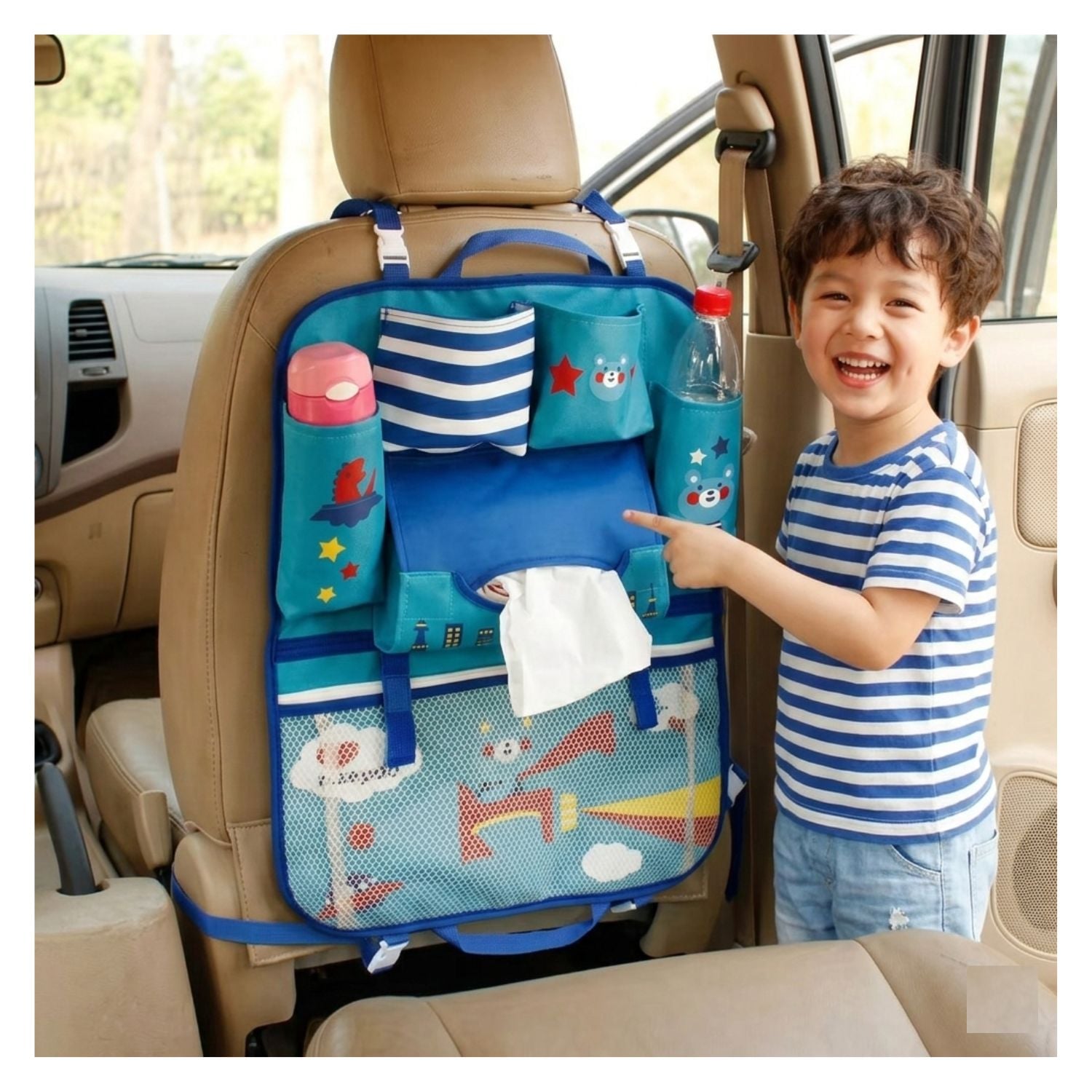 BOLSO ORGANIZADOR VIAJE INFANTIL AZ - 2