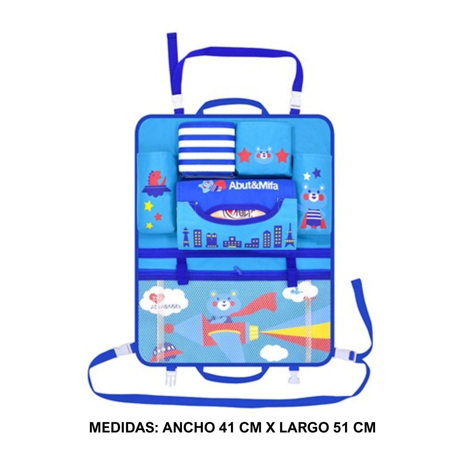 BOLSO ORGANIZADOR VIAJE INFANTIL AZ - 3