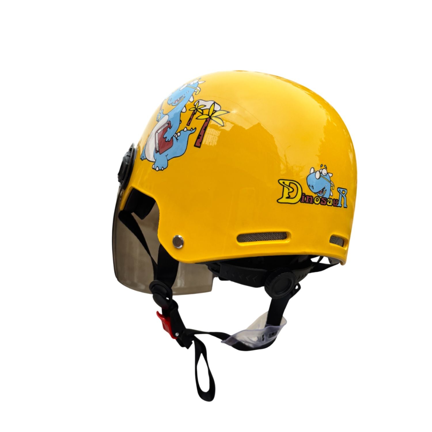 CASCO INFANTIL PARA DEPORTES DRACON AMARILLO - 6