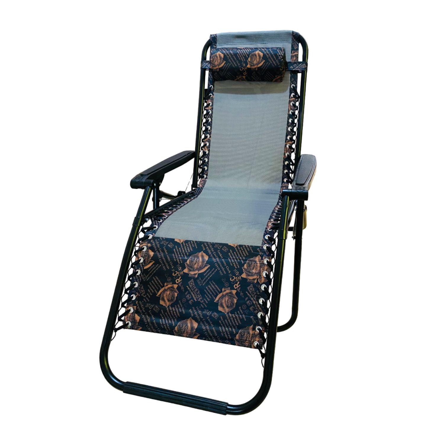 SILLA REPOSERA PLEGABLE MARROON - 4