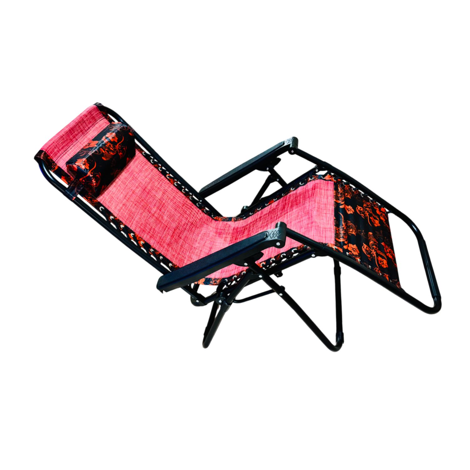 SILLA REPOSERA PLEGABLE ROSAS - 5