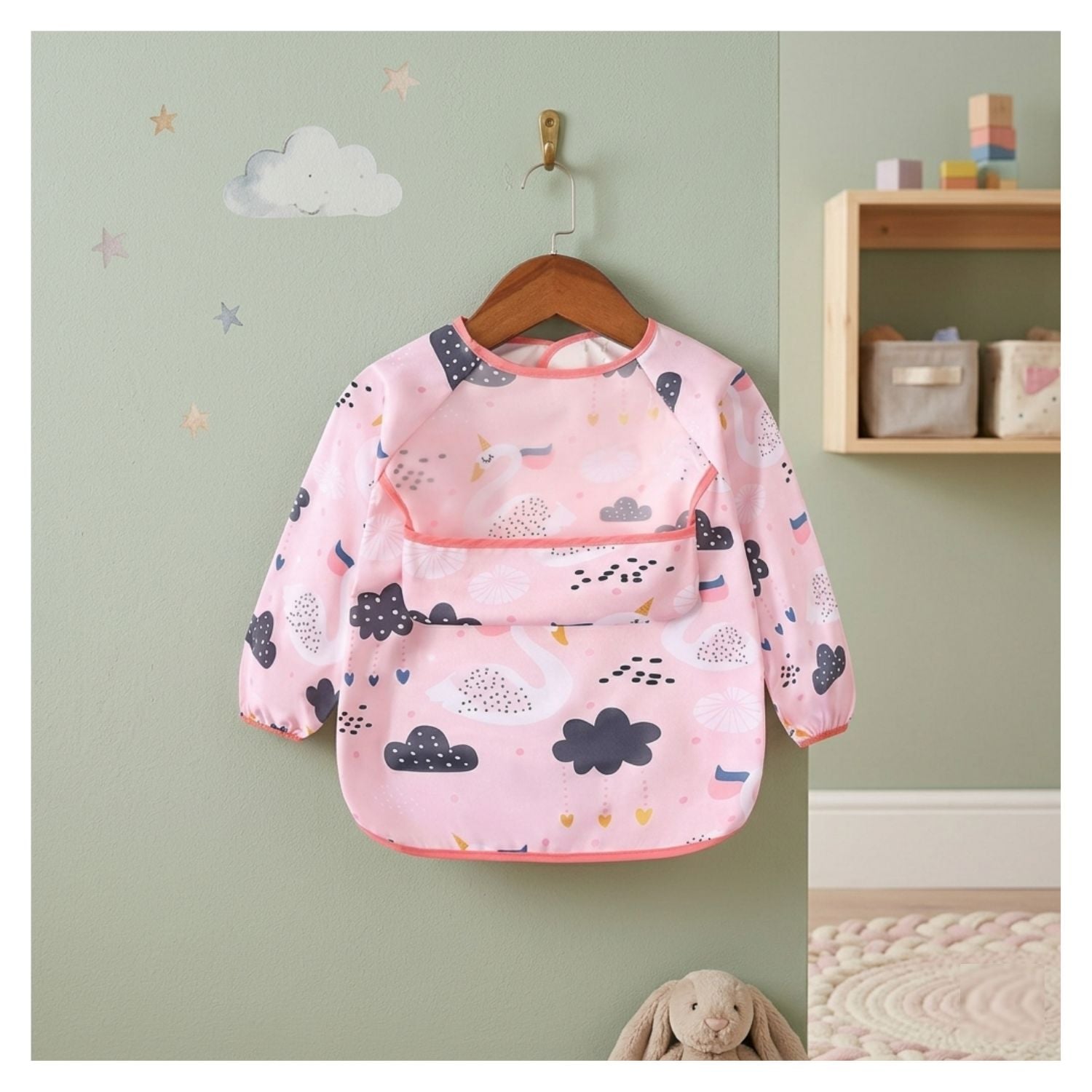 MANDIL INFANTIL CISNECON MANGAS PACK X 2 UNDS - 2