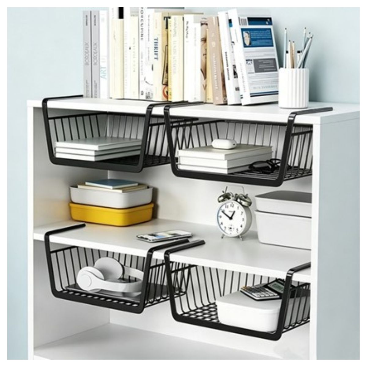 ESTANTE TIPO REJILLA DE METAL SET 2 PZS RCB3 - 4