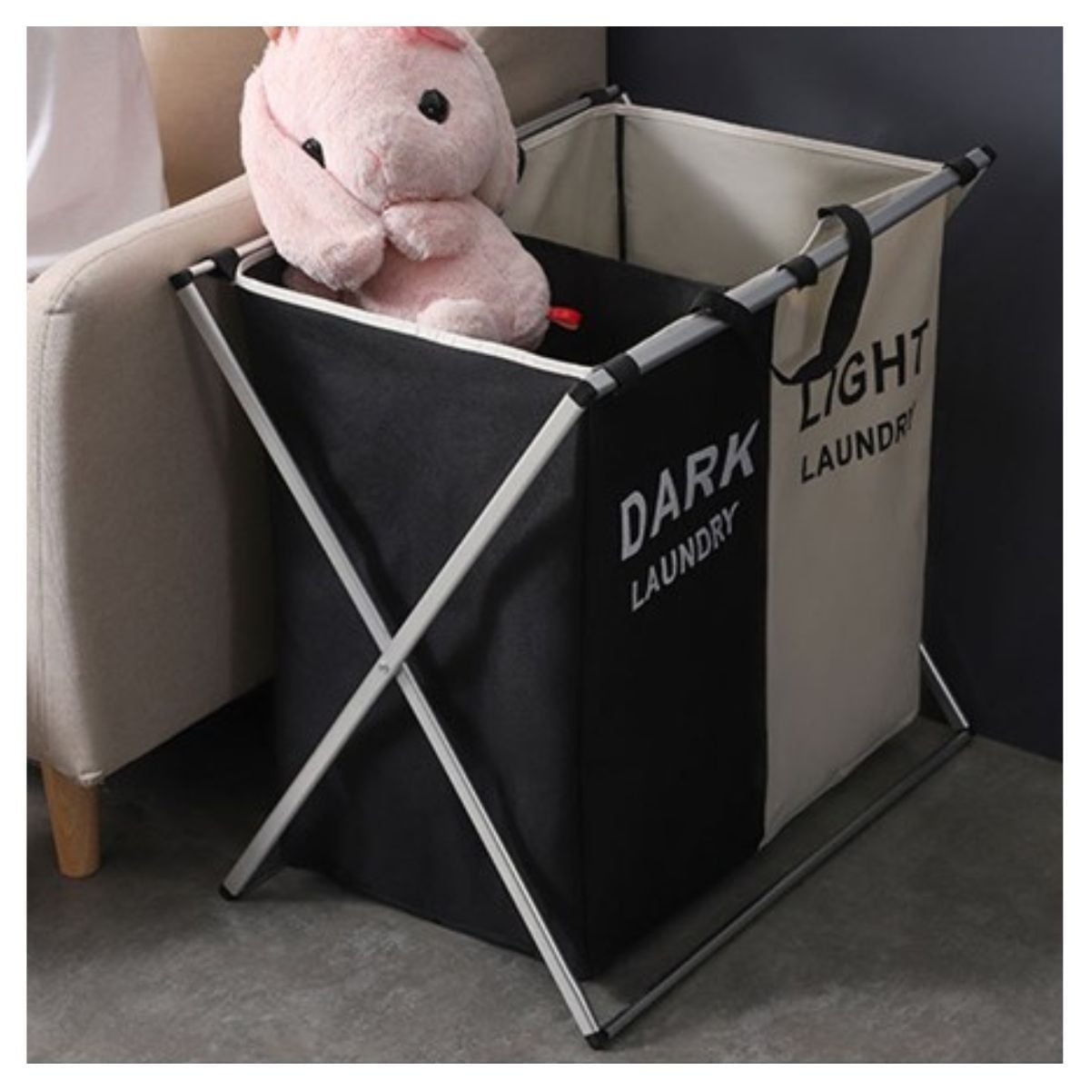 ORGANIZADOR PARA LAVANDERIA PLEGABLE - 6