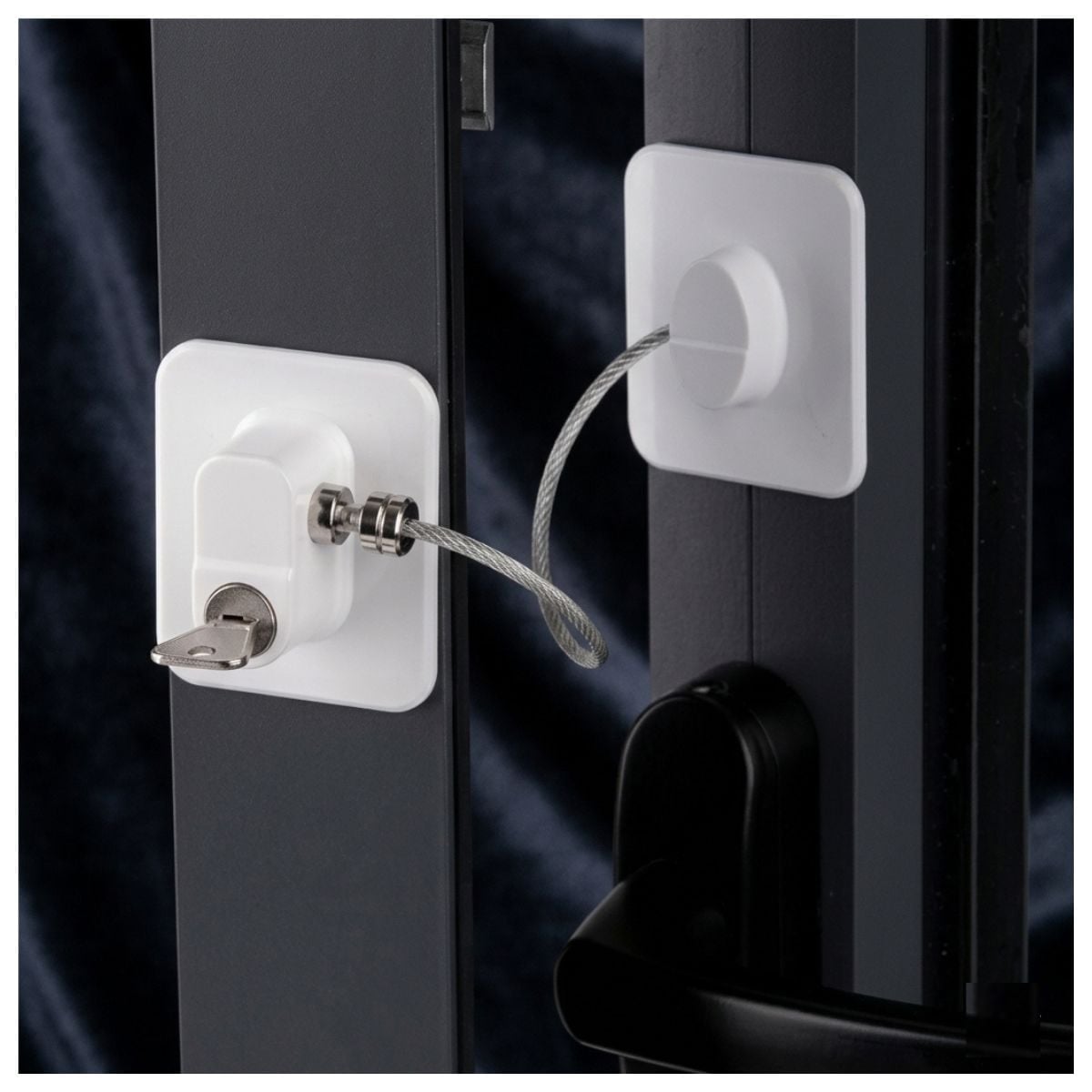 CERRADURA DE SEGURIDAD INFANTIL PARA MUEBLES SET 2 UNDS - 1