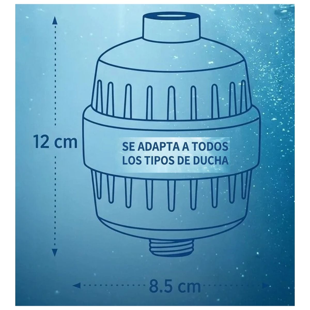 FILTRO PURIFICADOR UNIVERSAL PARA DUCHA - 4