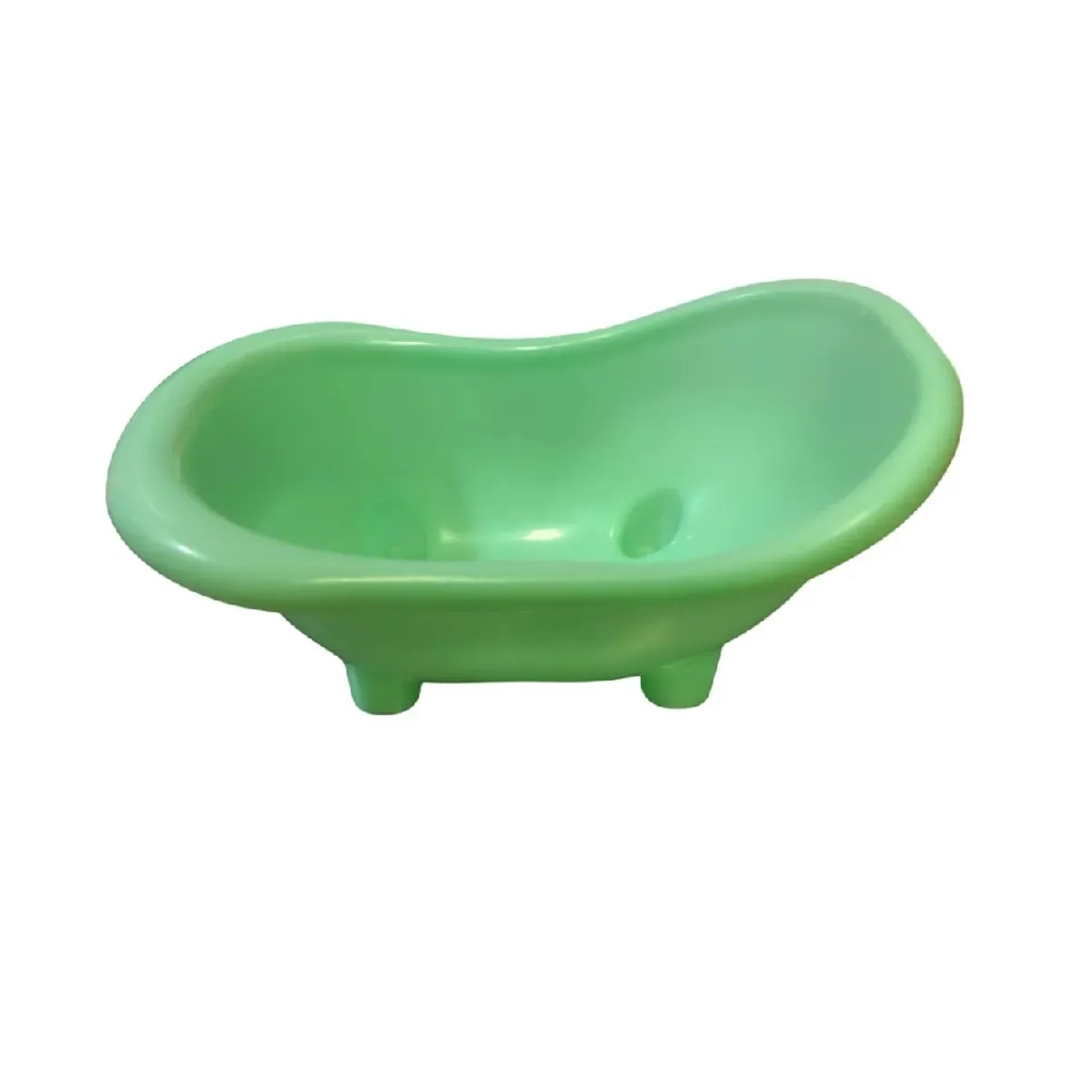 ARENERO BANDEJA ARENERA TIPO TINA DE PLÁSTICO PARA HÁMSTER COLOR VERDE - 1