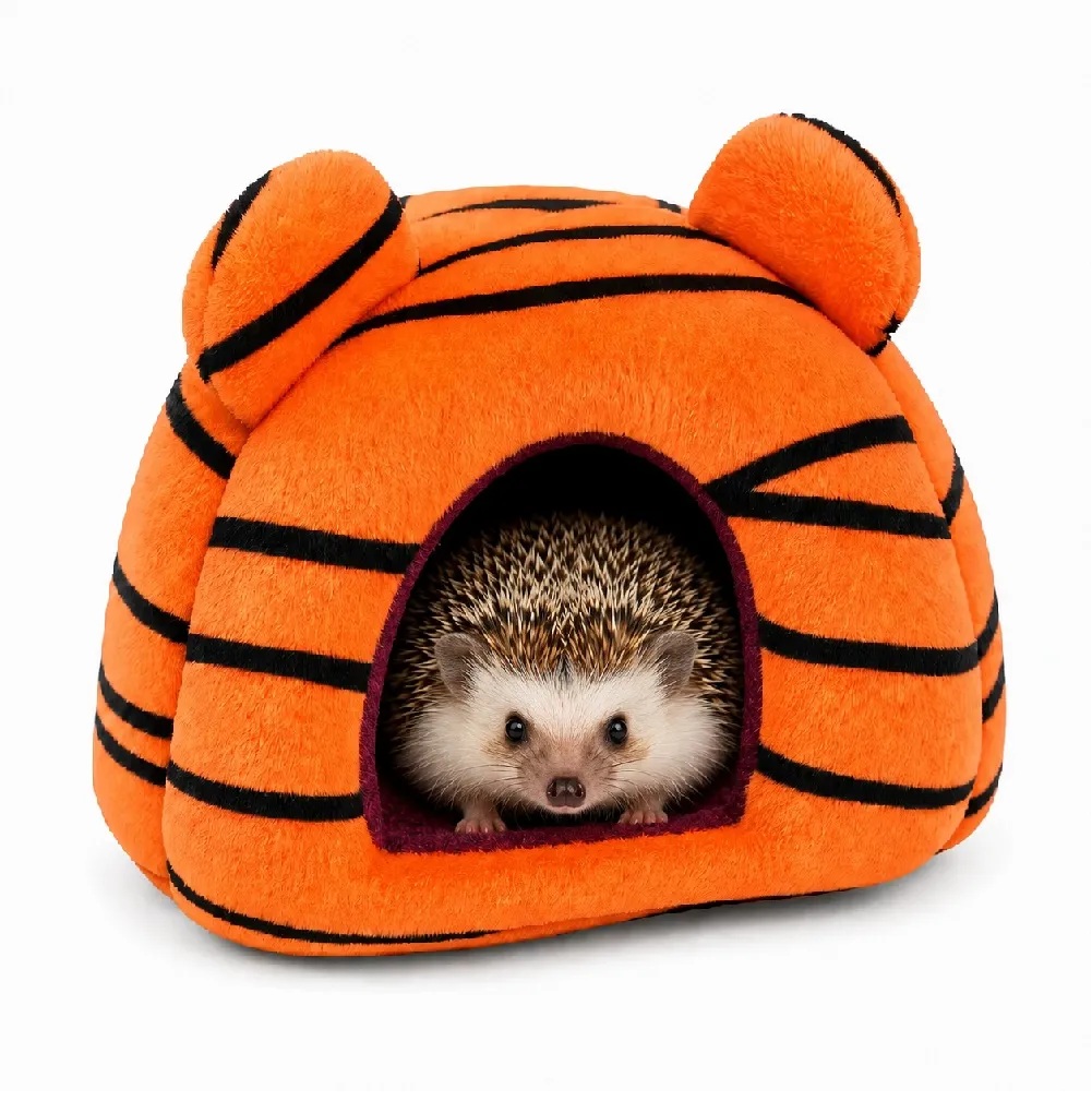 CAMA TIPO CUEVA GRANDE TEMÁTICA PARA ERIZOS DISEÑO TIGGER - 1