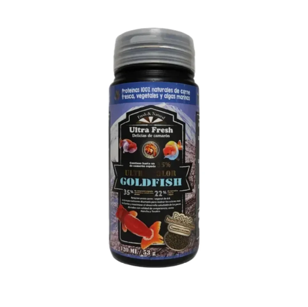 ALIMENTO SUPER PREMIUM ULTRA FRESH ULTRA COLOR PARA PECES GOLDFISH – 53 G - 1