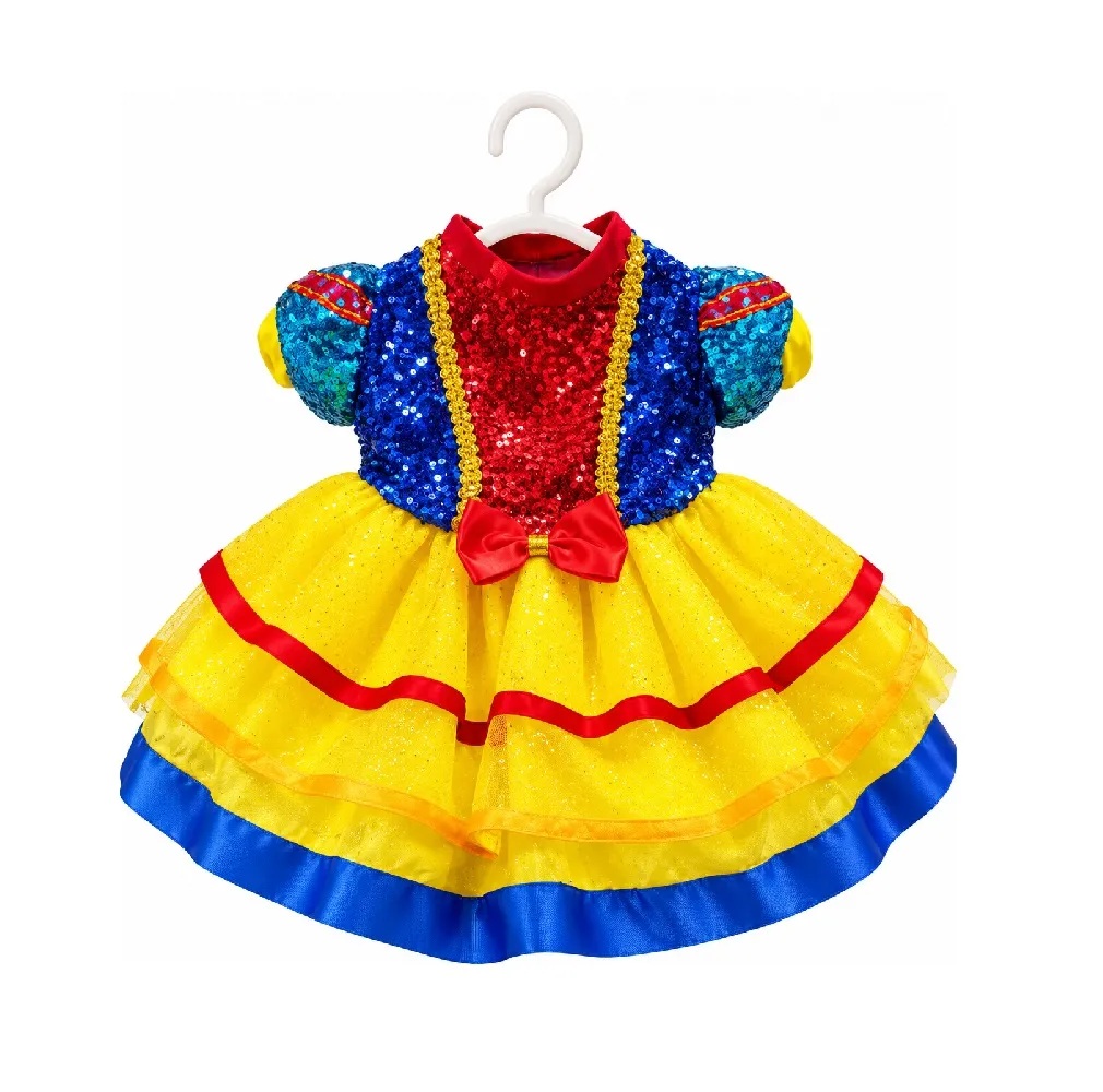 DISFRAZ HALLOWEEN PARA MASCOTAS PERROS Y GATOS BLANCA NIEVES TALLA 3 - 1