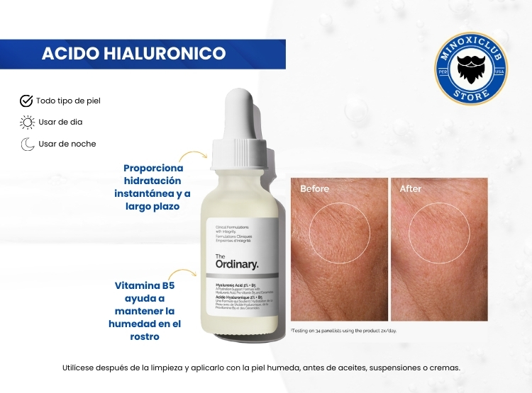 SÉRUM ROSTRO THE ORDINARY ACIDO HIALURONICO 2% + B5 - 2