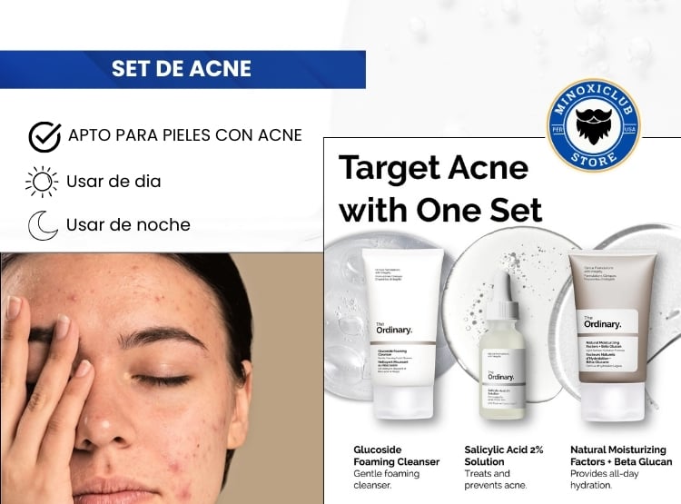 SET ACNÉ ROSTRO THE ORDINARY - 2