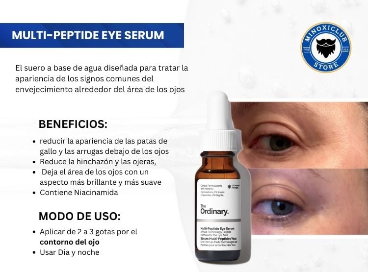 SÉRUM THE ORDINARY MULTI-PEPTIDE EYE - 3