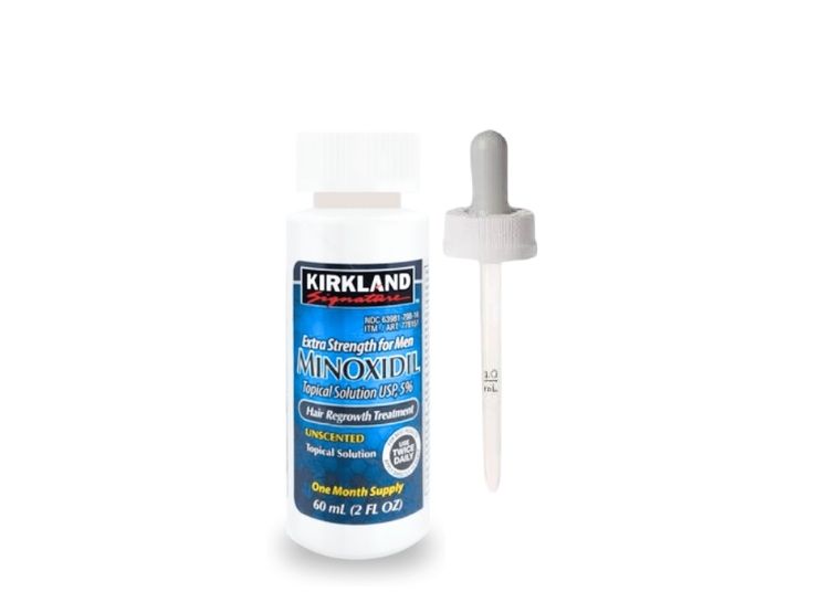 TRATAMIENTO CAPILAR KIRKLAND SIGNATURE MINOXIDIL LIQUIDO 60ML + GOTERO ORIGINAL - 1