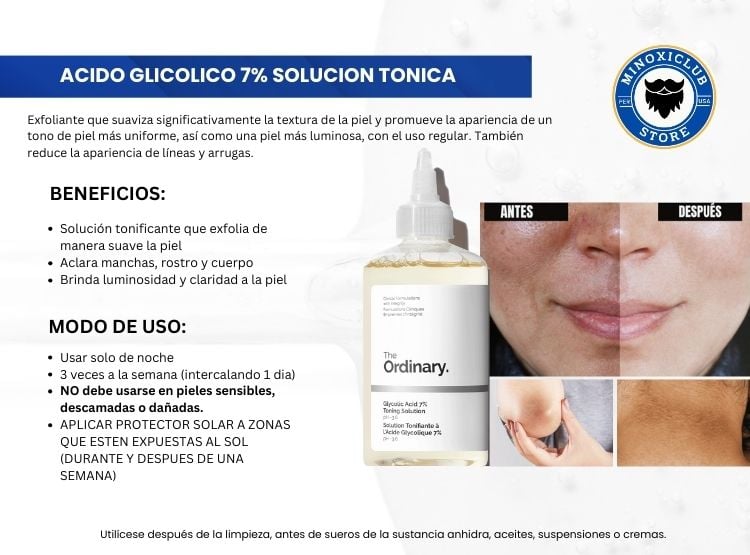 PACK ACIDO GLICOLICO 7% + NIACINAMIDA 10% THE ORDINARY - 4