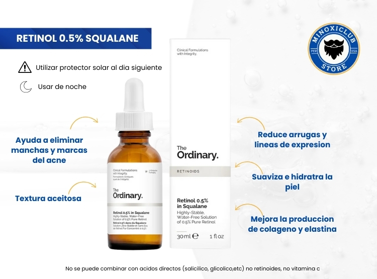 PACK RETINOL 0.5% + NIACINAMIDA THE ORDINARY - 4