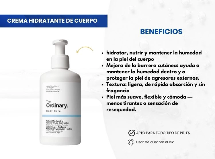 NATURAL MOISTURIZING FACTORS + INULIN BODY LOTION - 2
