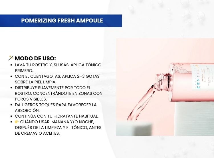 CENTELLA POMERIZING FRESH AMPOULE 100ML - 3