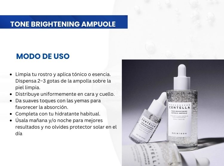 CENTELLA TONE BRIGHTENING AMPUOLE 100ML - 3